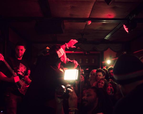 Miguel at Ortlieb's on 2013-10-19.