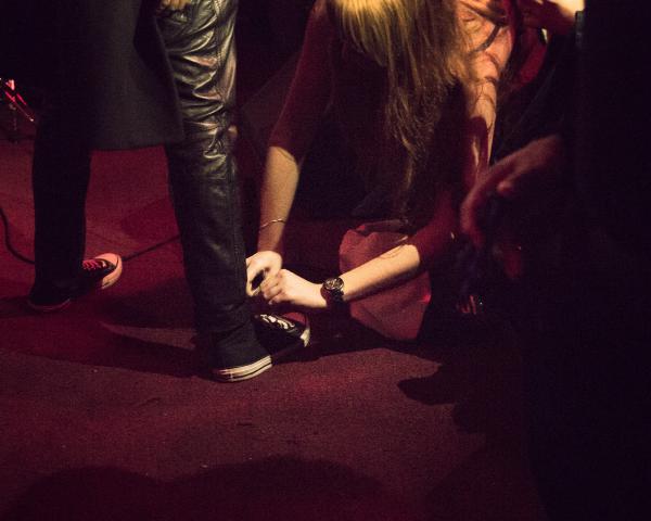 Miguel at Ortlieb's on 2013-10-19.