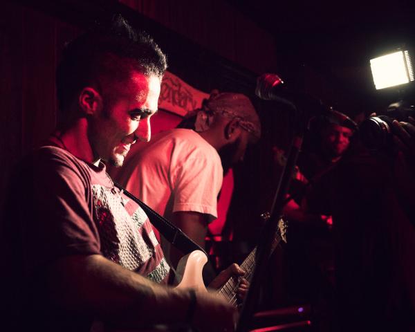 Miguel at Ortlieb's on 2013-10-19.