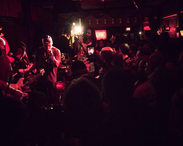 Miguel at Ortlieb's on 2013-10-19.