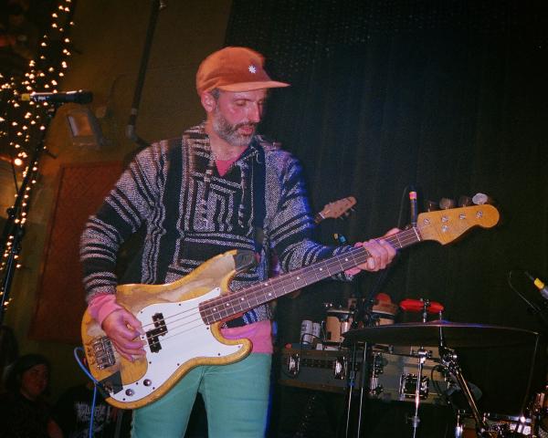 Algernon Cadwallader photographd by Scott Troyan in December 2022 at Johnny Brenda's.